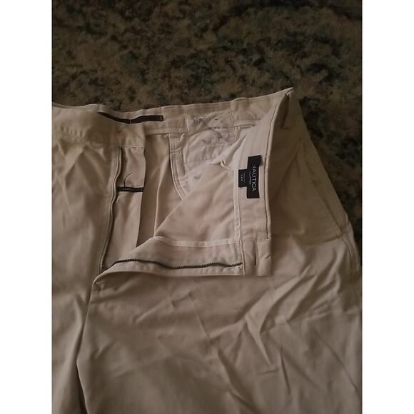 Nautica Clipper NS-83 Relax Fit Men's Shorts Color Stone Cotton Size 42W - Picture 12 of 16